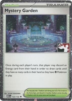 Mystery Garden - 122/132 (Cosmos Holo) card from Prize Pack Series Cards