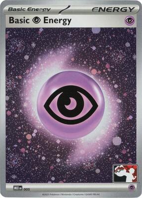 Basic Psychic Energy - MEE 005 (Cosmos Holo) card from Prize Pack Series Cards