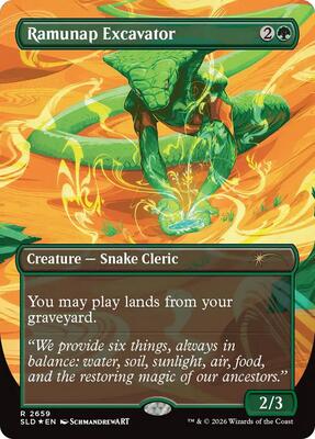 Ramunap Excavator card from Secret Lair Drop Series