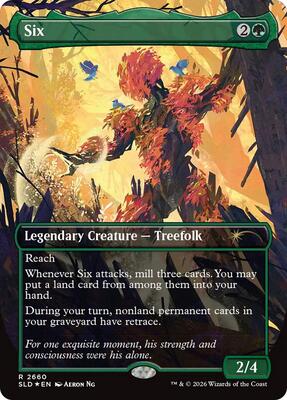 Six card from Secret Lair Drop Series
