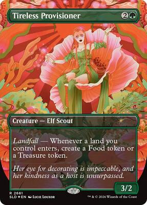Tireless Provisioner card from Secret Lair Drop Series