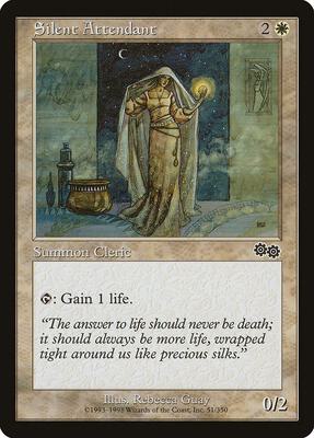 Silent Attendant card from Urza's Saga