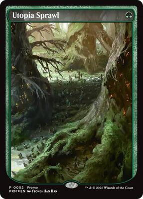 Utopia Sprawl card from MagicFest Cards