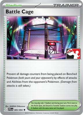 Battle Cage - 085/094 card from Prize Pack Series Cards