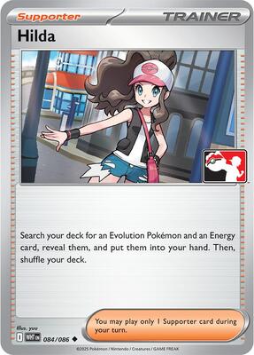 Hilda - 084/086 card from Prize Pack Series Cards