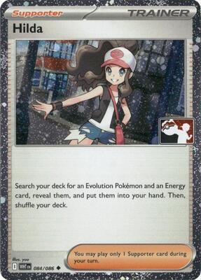 Hilda - 084/086 (Cosmos Holo) card from Prize Pack Series Cards