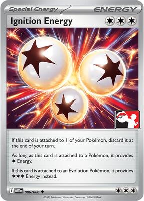 Ignition Energy - 086/086 card from Prize Pack Series Cards