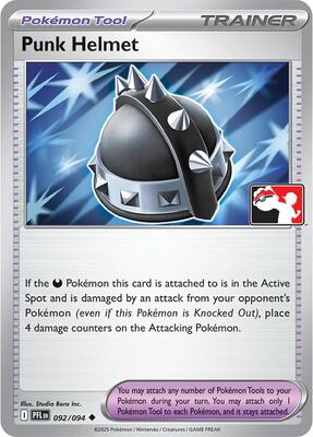 Punk Helmet - 092/094 card from Prize Pack Series Cards