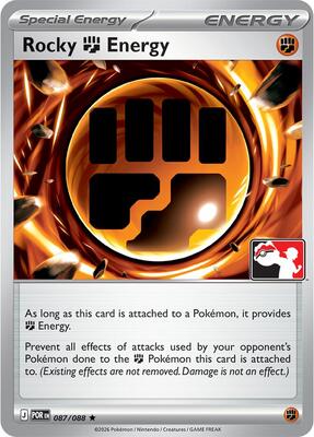 Rocky Fighting Energy - 087/088 card from Prize Pack Series Cards