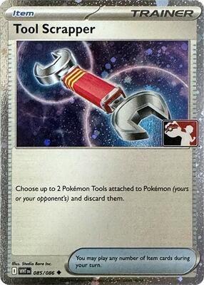 Tool Scrapper - 085/086 (Cosmos Holo) card from Prize Pack Series Cards