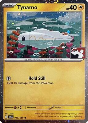 Tynamo - 030/086 (Cosmos Holo) card from Prize Pack Series Cards