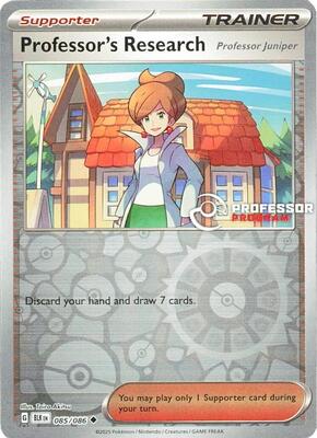 Professor's Research [Professor Juniper] - 085/086 card from Professor Program Promos