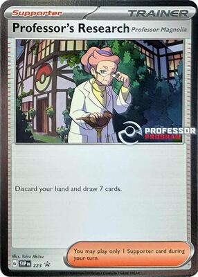 Professor's Research [Professor Magnolia] - 223 card from Professor Program Promos