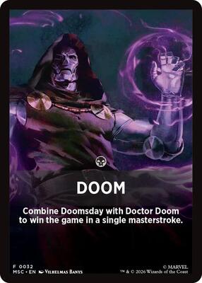 Doom Theme Card card from Commander: Marvel Super Heroes