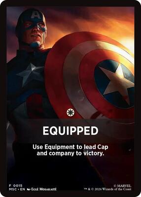 Equipped Theme Card card from Commander: Marvel Super Heroes