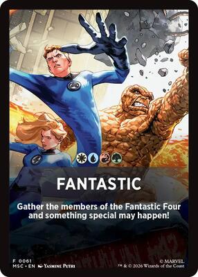 Fantastic Theme Card card from Commander: Marvel Super Heroes