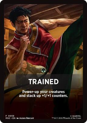 Trained Theme Card card from Commander: Marvel Super Heroes