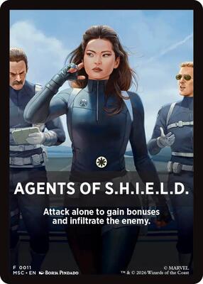Agents of S.H.I.E.L.D. Theme Card card from Commander: Marvel Super Heroes