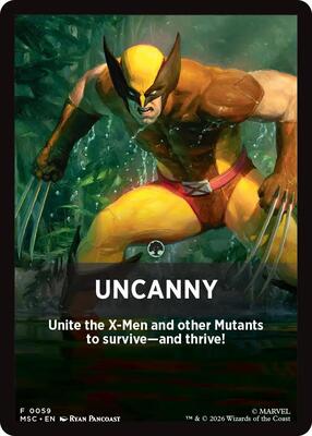 Uncanny Theme Card card from Commander: Marvel Super Heroes