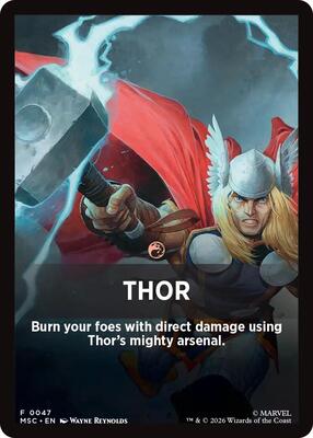 Thor Theme Card card from Commander: Marvel Super Heroes