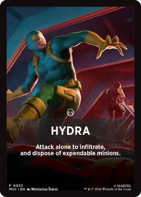 Hydra Theme Card (0033) card from Commander: Marvel Super Heroes