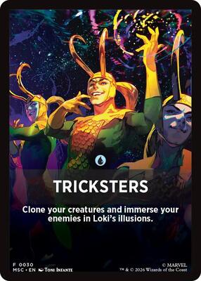 Tricksters Theme Card card from Commander: Marvel Super Heroes