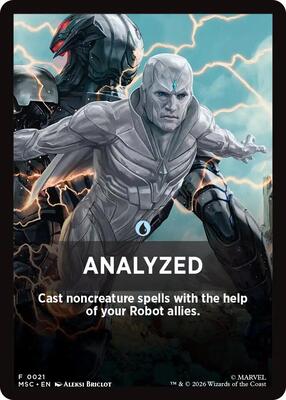 Analyzed Theme Card card from Commander: Marvel Super Heroes
