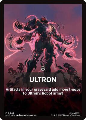 Ultron Theme Card card from Commander: Marvel Super Heroes