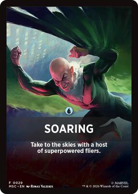 Soaring Theme Card card from Commander: Marvel Super Heroes