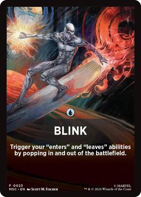 Blink Theme Card card from Commander: Marvel Super Heroes