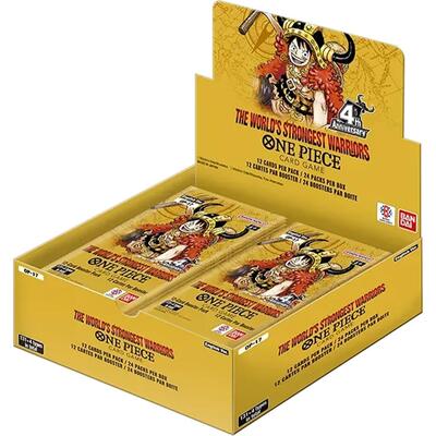 The World's Strongest Warriors Booster Box card from The World's Strongest Warriors