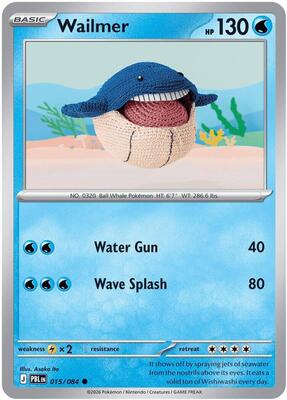 Wailmer card from ME05: Pitch Black