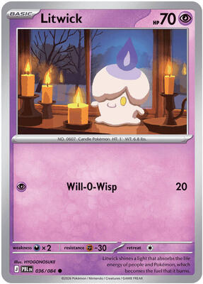 Litwick card from ME05: Pitch Black