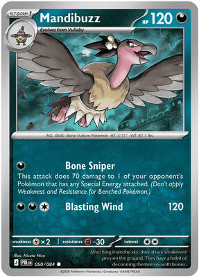 Mandibuzz card from ME05: Pitch Black