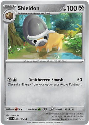 Shieldon card from ME05: Pitch Black