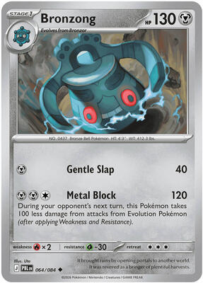 Bronzong card from ME05: Pitch Black