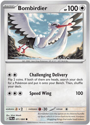 Bombirdier card from ME05: Pitch Black