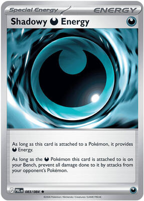 Shadowy Darkness Energy card from ME05: Pitch Black