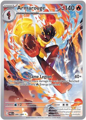 Armarouge - 086/084 card from ME05: Pitch Black