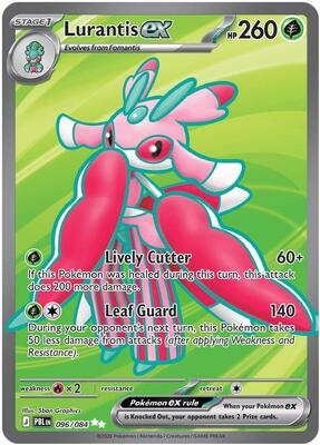 Lurantis ex - 096/084 card from ME05: Pitch Black