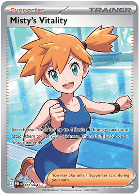 Misty's Vitality - 111/084 card from ME05: Pitch Black