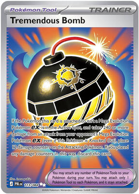 Tremendous Bomb - 113/084 card from ME05: Pitch Black