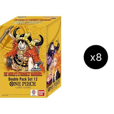 Double Pack Set Vol. 12 Display card from The World's Strongest Warriors