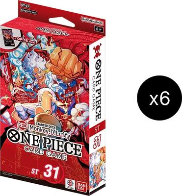 Starter Deck 31: RED Monkey.D.Luffy Display card from Starter Deck 31: RED Monkey.D.Luffy