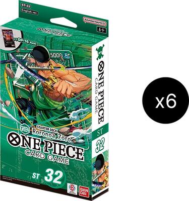 Starter Deck 32: GREEN Roronoa Zoro Display card from Starter Deck 32: GREEN Roronoa Zoro