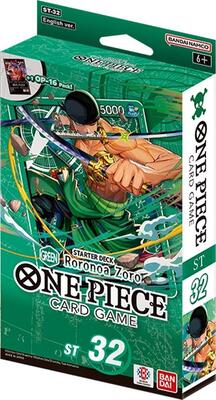 Starter Deck 32: GREEN Roronoa Zoro card from Starter Deck 32: GREEN Roronoa Zoro