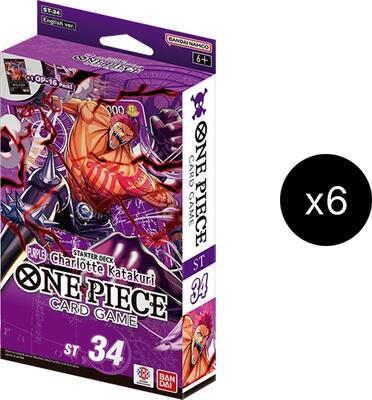 Starter Deck 34: PURPLE Charlotte Katakuri Display card from Starter Deck 34: PURPLE Charlotte Katakuri