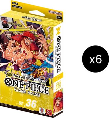Starter Deck 36: YELLOW Eustass”Captain”Kid Display card from Starter Deck 36: YELLOW Eustass"Captain"Kid