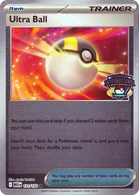 Ultra Ball - 131/132 (Europe International Championship) card from League & Championship Cards
