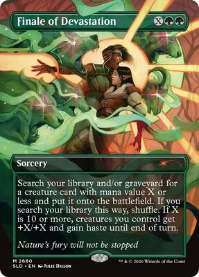 Finale of Devastation (2680) card from Secret Lair Drop Series